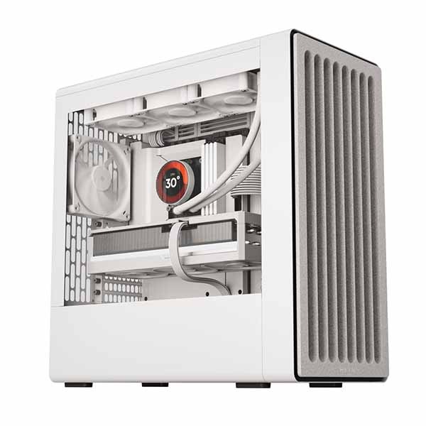HAVN BF 360 Flow White 180mmファン2基搭載 ミドルタワー PCケース