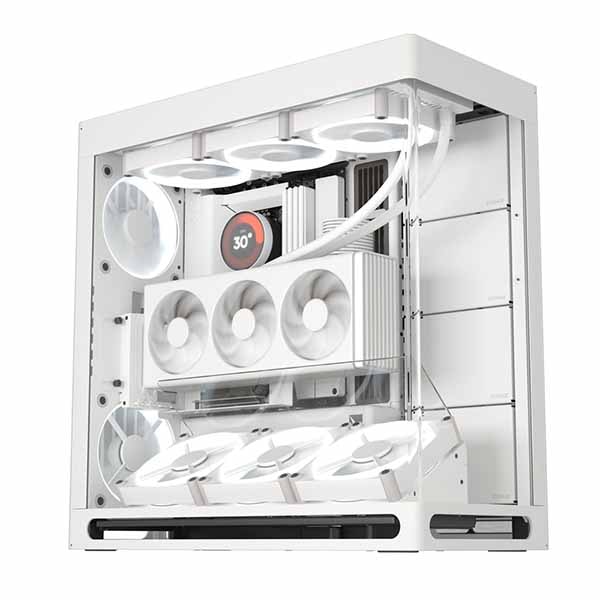 HAVN HS 420 VGPU Edition White GPUサポートブラケット搭載 ミドル