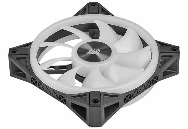 Corsair iCUE QL120 RGB 120mm PWM Triple Fan Kit with Lighting Node