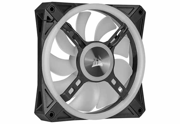 Corsair iCUE QL120 RGB 120mm PWM Triple Fan Kit with Lighting Node