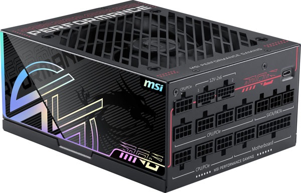 MSI MPG Ai1300TS PCIE5 1300W PC電源ユニット｜MPG Ai1300TS PCIE5