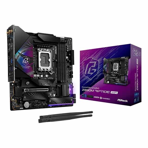 ASRock Z890M Riptide WiFi ゲーミング向けに豊富な機能を装備