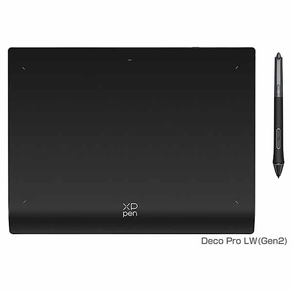 XP-PEN Deco Pro LW (Gen2) ペンタブレット ACK05 XP-PEN Deco Pro LW(Gen2) Bluetooth接続に対応 ペンタブレット