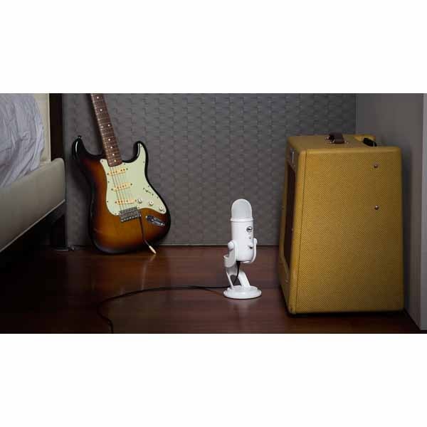 Blue Yeti ホワイト コンデンサーマイク BM400W Logicool Blue Microphones Yeti 高品質USBコンデンサーマイク
