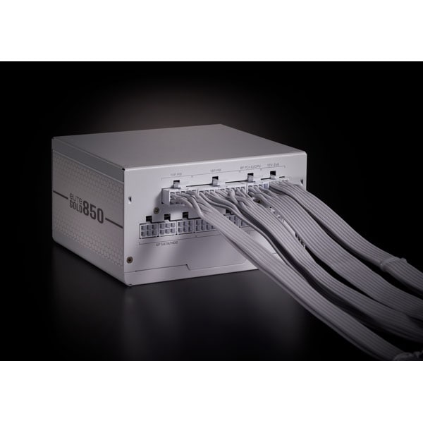 Cooler Master ELITE Gold 850 FM WH A/JP cord 電源ユニット 850W