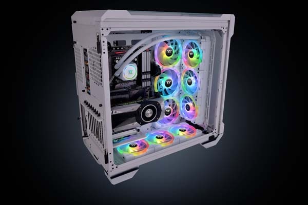 Thermaltake SWAFAN EX14 RGB White (3-Fan Pack) 140mmファン