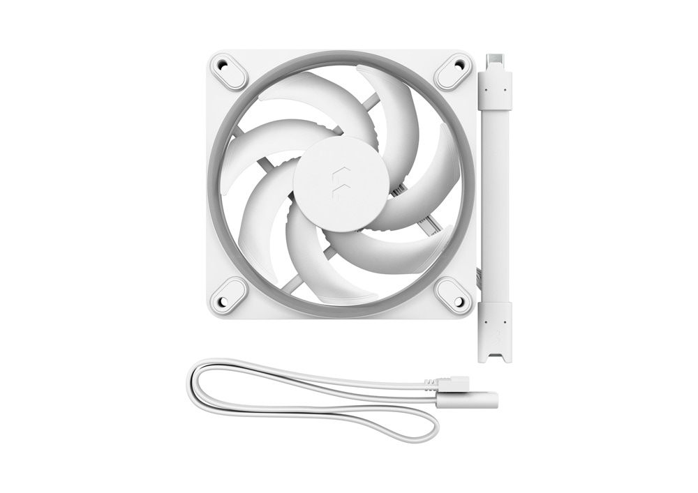 Fractal Design Momentum 12 RGB White 120mm PCケースファン ホワイト