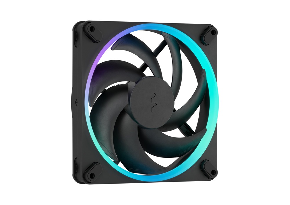 PC用ファン・クーラー Fractal Design Momentum RGB 3-pack Black Fractal Design Momentum 14 RGB Black 140mm PCケースファン ブラック