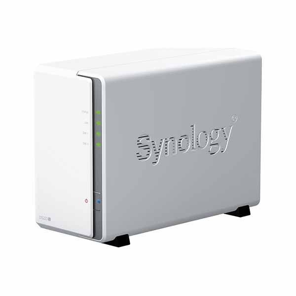 Synology DiskStation DS223j 初心者ガイド付+HAT3320-8TB 2個 NAS