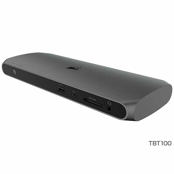 CORSAIR TBT100 DP Thunderbolt 3ドック Corsair TBT100 DP Thunderbolt 3 Dock w/ DisplayPort AP Version PSE