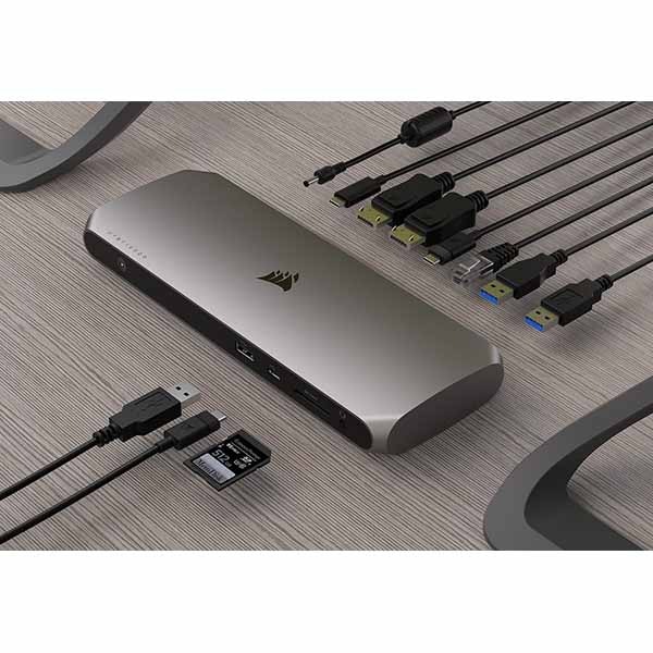 Corsair TBT100 DP Thunderbolt 3 Dock w/ DisplayPort AP Version PSE