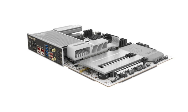 Sapphire NITRO+ X870EA Phantomlink Polar ATXマザーボード ホワイト