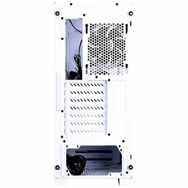 ZALMAN Z3 Iceberg White ARGBファンを2基装備したミドルタワー