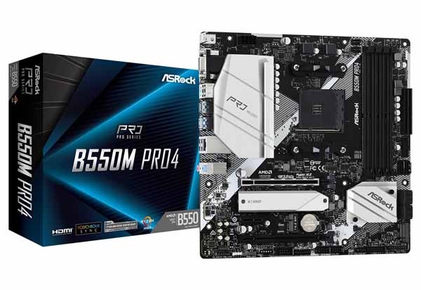 ASRock B550M Pro4 microATXマザーボード通販｜PC4U
