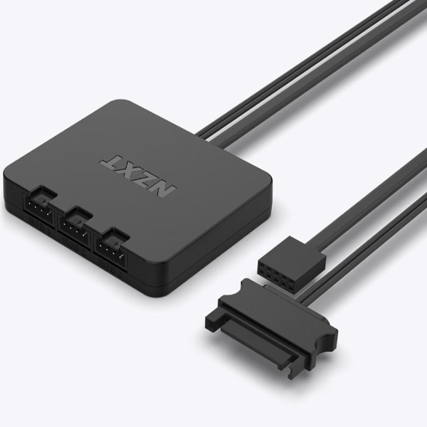 NZXT F120 RGB CORE TRIPLE PACK & RGB Lighting Controller