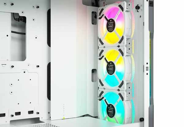 Corsair iCUE 5000T RGB White ミドルタワー型PCケース ホワイト｜CC