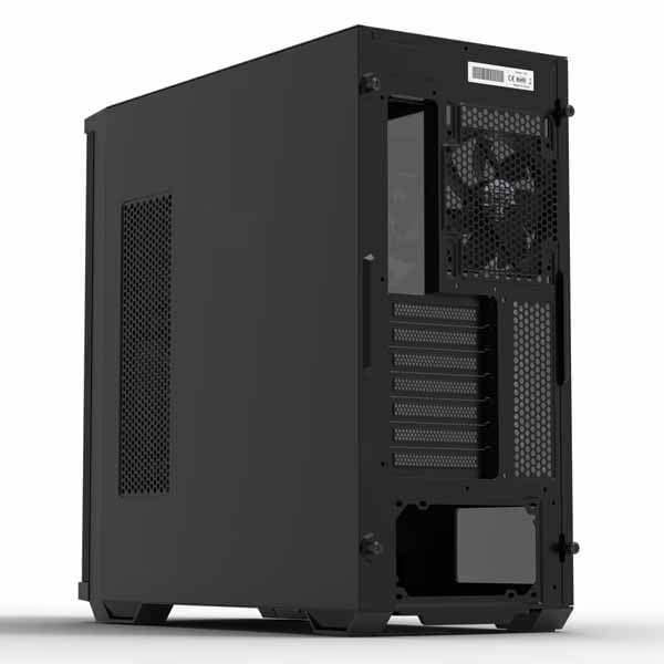 ATXケース ブラック メッシュパネル ZALMAN Z10 メッシュ加工フロントパネル ミドルタワー型PCケース