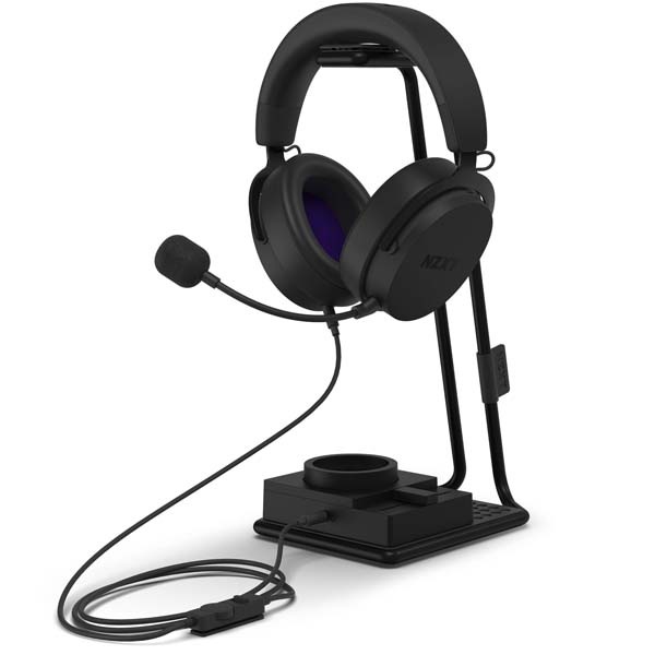 NZXT Relay Headset Black ハイレゾ対応ゲーミングヘッドセット