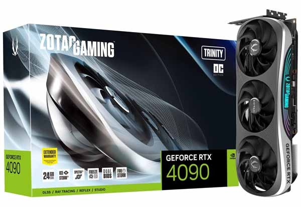 ZOTAC GAMING GeForce RTX 4090 Trinity OC グラフィックボード ZOTAC GAMING GeForce RTX 4090 Trinity OC グラフィックボード