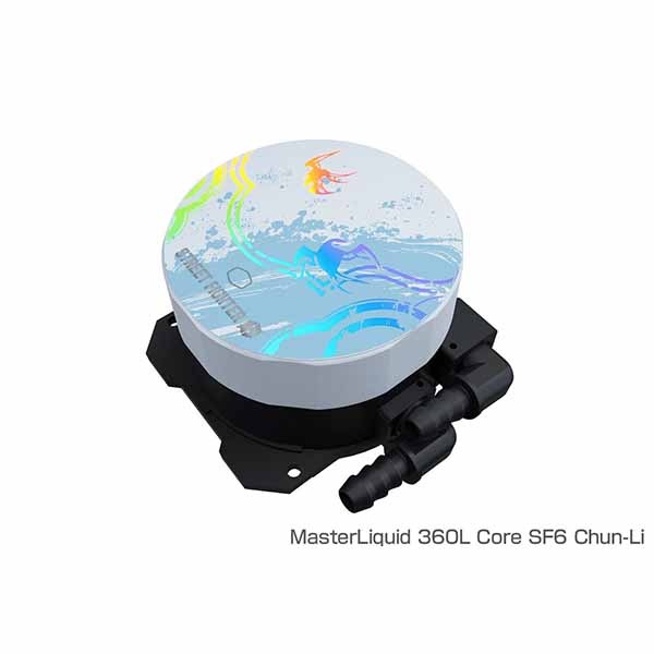 Cooler Master MasterLiquid 360L Core SF6 Chun-Li SF6コラボモデルの