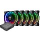 Thermaltake 5パック 120mmファン Riing Plus 12 RGB Radiator Fan TT Premium Edition｜CL-F054-PL12SW-A|ケースファン|