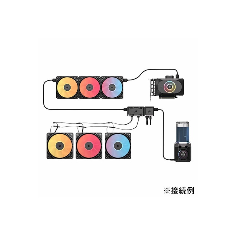 Corsair COMMANDER DUO Lighting and Fan Controller ARGB and iCUE