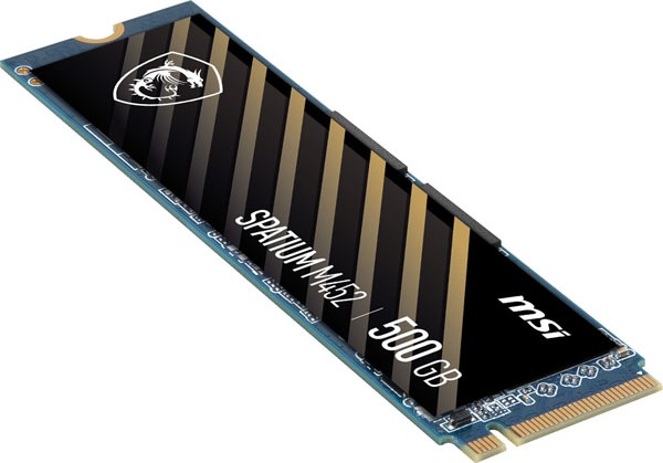 め*る様 M.2 SSD 500GB 4枚セット MSI SPATIUM M452 容量500GB M.2 3D NAND 2.15mm PCIe 4.0 NVMe SSD