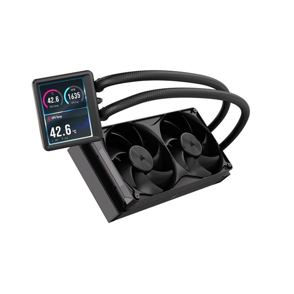 Corsair NAUTILUS II 240 RS LCD 240mm簡易水冷CPUクーラー ブラック