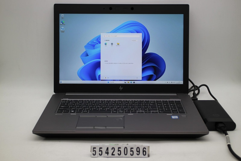 hp ZBook 17 G5 Core i7 8750H 2.2GHz/32GB/512GB(SSD)+1TB/Blu-ray/17.3W/FHD(1920x1080)/Win11/NVIDIA Quadro P3200šۡ20250619