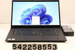 Lenovo ThinkPad P1 Gen3 Xeon W-10855M 2.8GHz/32GB/1TB/15.6W/4K(3840x2160) åѥͥ/Win11/Quadro T2000 ACʡšۡ20250702
