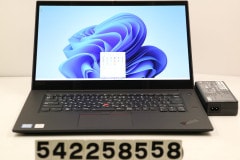 Lenovo ThinkPad P1 Gen3 Xeon W-10855M 2.8GHz/32GB/1TB(SSD)/15.6W/4K(3840x2160) åѥͥ/Win11/Quadro T2000šۡ20250702