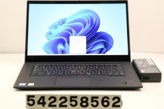 Lenovo ThinkPad P1 Gen3 Xeon W-10855M 2.8GHz/32GB/1TB(SSD)/15.6W/4K(3840x2160) åѥͥ/Win11/Quadro T2000šۡ20250702