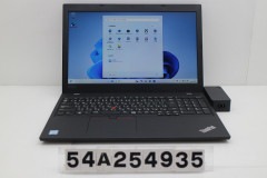 Lenovo ThinkPad L590 Core i5 8265U 1.6GHz/8GB/256GB(SSD)/15.6W/FWXGA(1366x768)/Win11����šۡ�20260205��