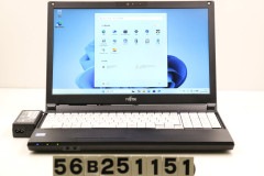 �ٻ��� LIFEBOOK A579/B Core i3 8145U 2.1GHz/8GB/256GB(SSD)/DVD/15.6W/FWXGA(1366x768)/Win11����šۡ�20260206��
