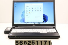 �ٻ��� LIFEBOOK A579/B Core i3 8145U 2.1GHz/8GB/256GB(SSD)/DVD/15.6W/FWXGA(1366x768)/Win11����šۡ�20260206��