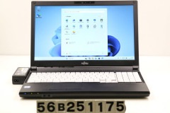 �ٻ��� LIFEBOOK A579/B Core i3 8145U 2.1GHz/8GB/256GB(SSD)/DVD/15.6W/FWXGA(1366x768)/Win11����šۡ�20260206��