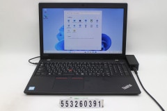 Lenovo ThinkPad L580 Core i5 8250U 1.6GHz/8GB/256GB(SSD)/15.6W/FWXGA(1366x768)/Win11����šۡ�20260521��