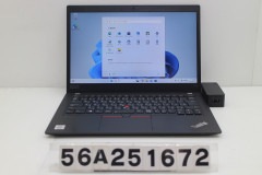 Lenovo ThinkPad T14s Gen1 Core i5 10210U 1.6GHz/8GB/256GB(SSD)/14W/FHD(1920x1080) ���å��ѥͥ�/Win11����šۡ�20260716��