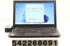lenovo ThinkPad X280 Core i5 8250U 1.6GHz/8GB/256GB(SSD)/12.5W/FWXGA(1366x768)/Win11����šۡ�20260723��