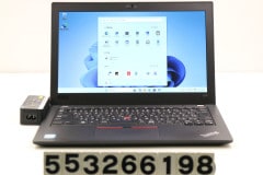lenovo ThinkPad X280 Core i3 8130U 2.2GHz/8GB/256GB(SSD)/12.5W/FWXGA(1366x768)/Win11����šۡ�20260723��