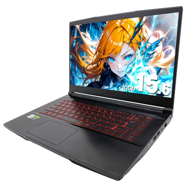 中古 ゲーミングPC GF63 Thin 10SCXR MSI ノートパソコン Corei7