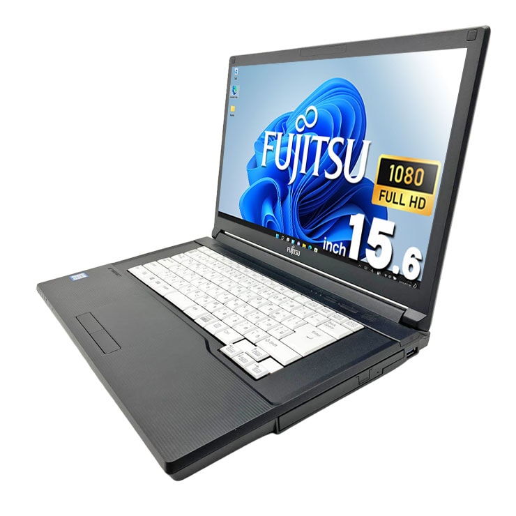 写真たっぷり保存✨富士通ノートパソコン✨Windows11 DVD カメラ付き 中古 LIFEBOOK A579/B 富士通 ノートパソコン Corei5 8365U/8GB
