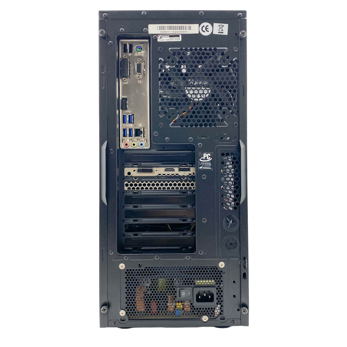 中古 GALLERIA XT Thirdwave デスクトップパソコン Corei7 8700/16GB
