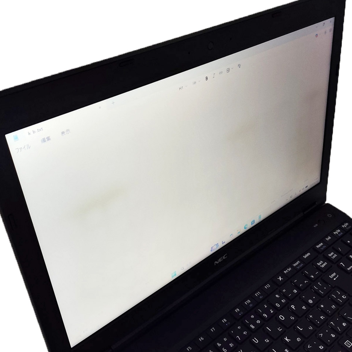 中古 VersaPro VKT16X-4 NEC ノートパソコン VKT16XZG4 Corei5 8250U