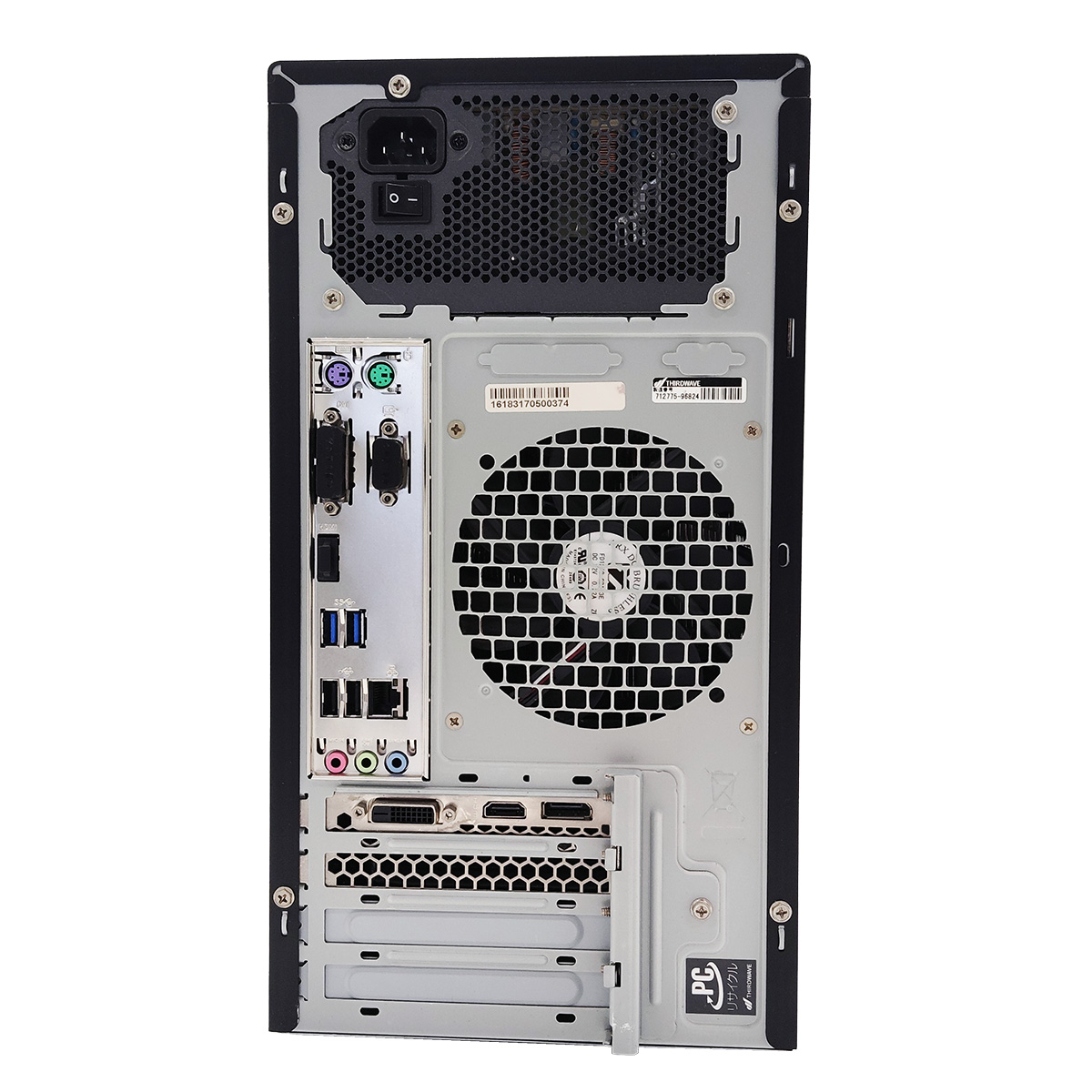 中古 raytrek-V MX Thirdwave デスクトップパソコン Corei7 8700/32GB