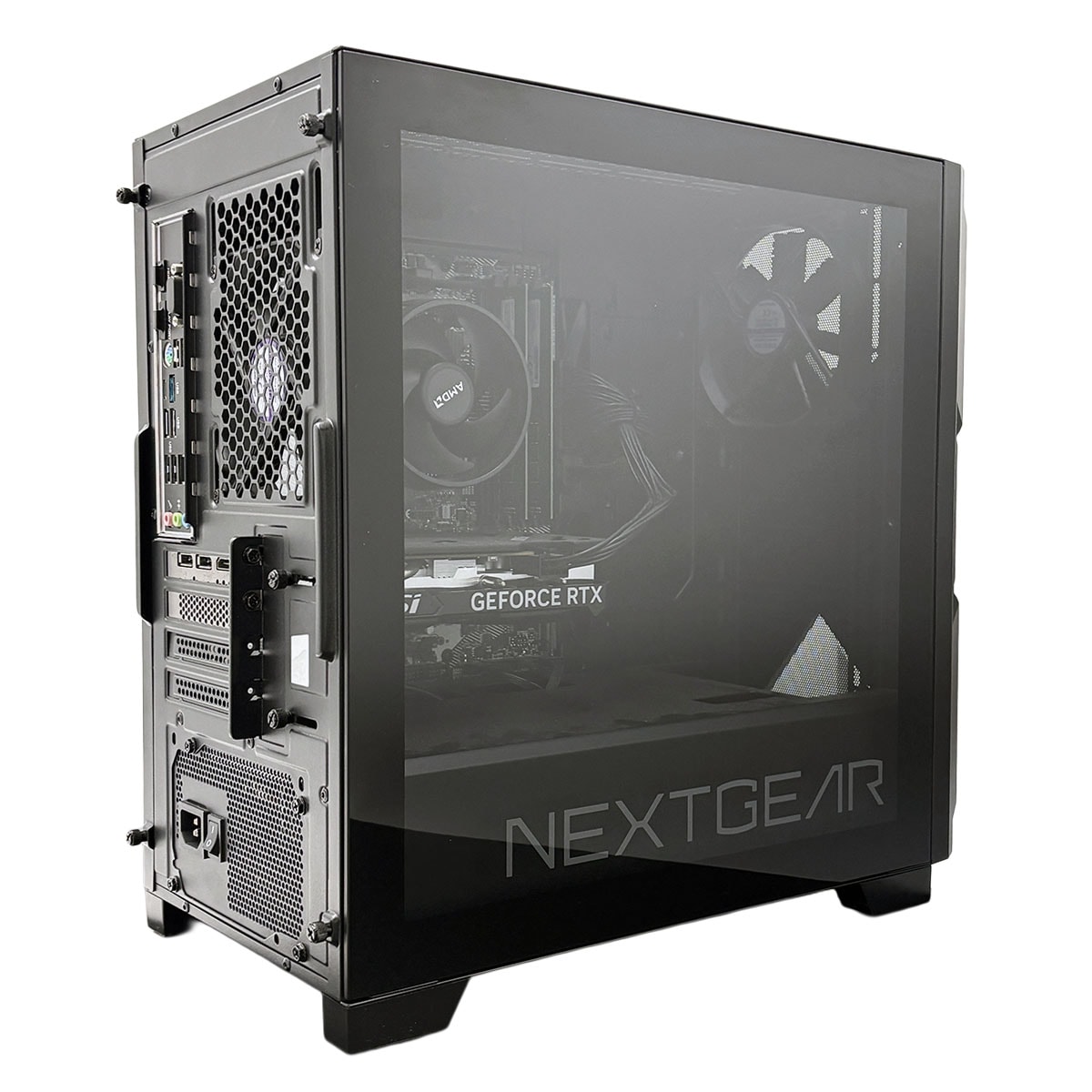 中古 NEXTGEAR JGA5G60B5AAC mouse デスクトップパソコン Ryzen5