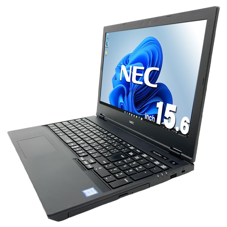 中古ノートパソコン　15.6インチ　NEC製　〔No.1〕 中古 Latitude VKM16XZG5 NEC ノートパソコン Corei5 8365U/8GB