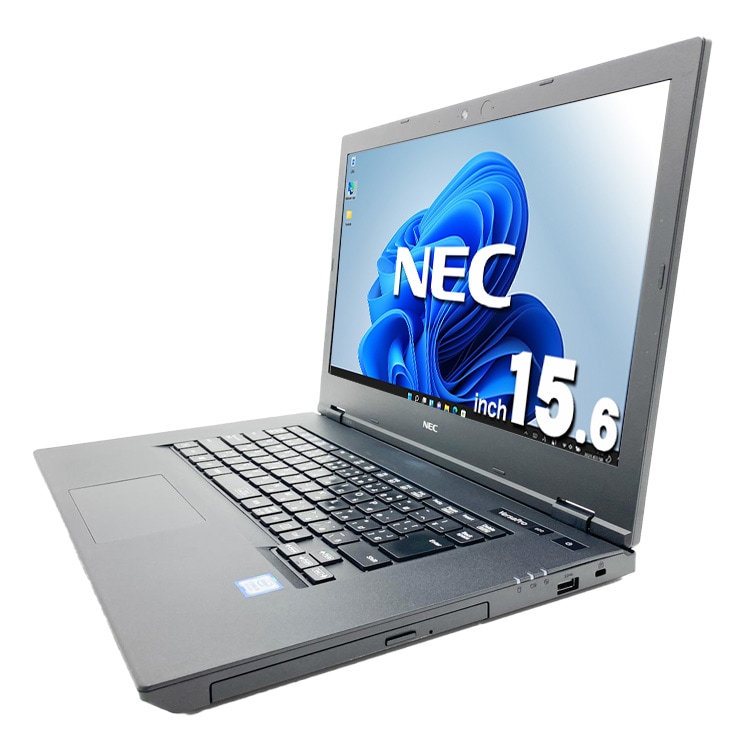 中古 VersaPro VKM16X-5 NEC ノートパソコン Corei5 8365U/8GB