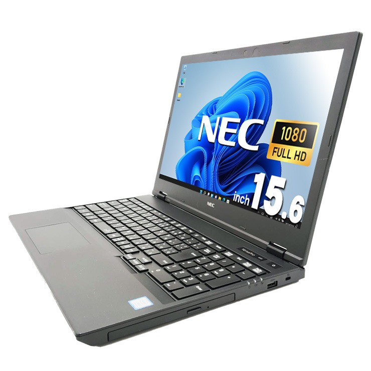 中古 VersaPro VKH19X-5 NEC ノートパソコン Corei7 8665U/16GB