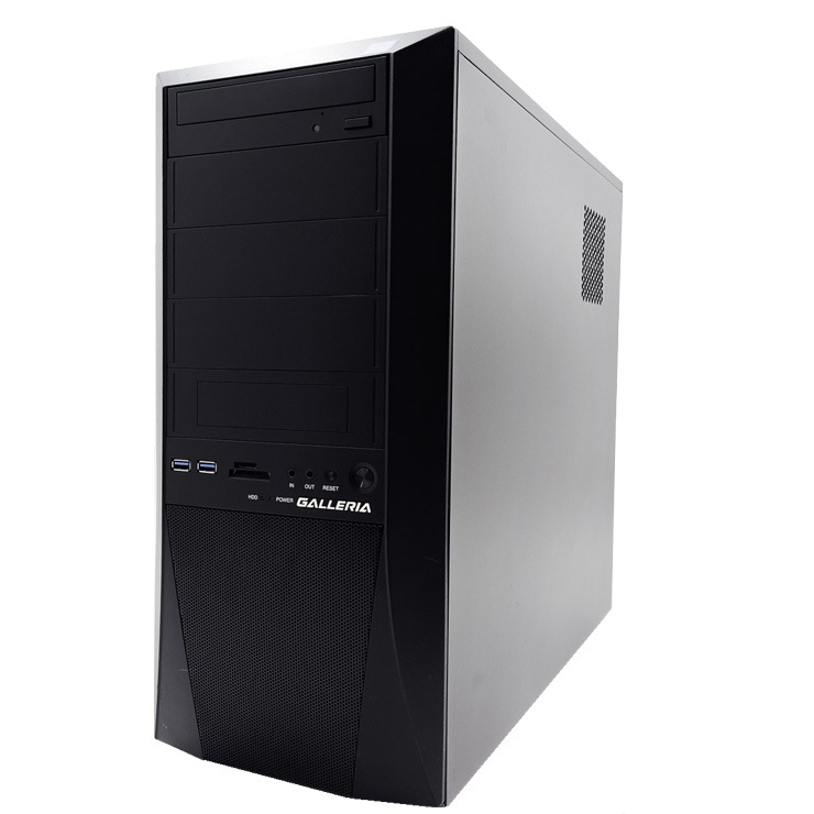 中古 GALLERIA ZG Thirdwave デスクトップパソコン Corei7 9700K/16GB